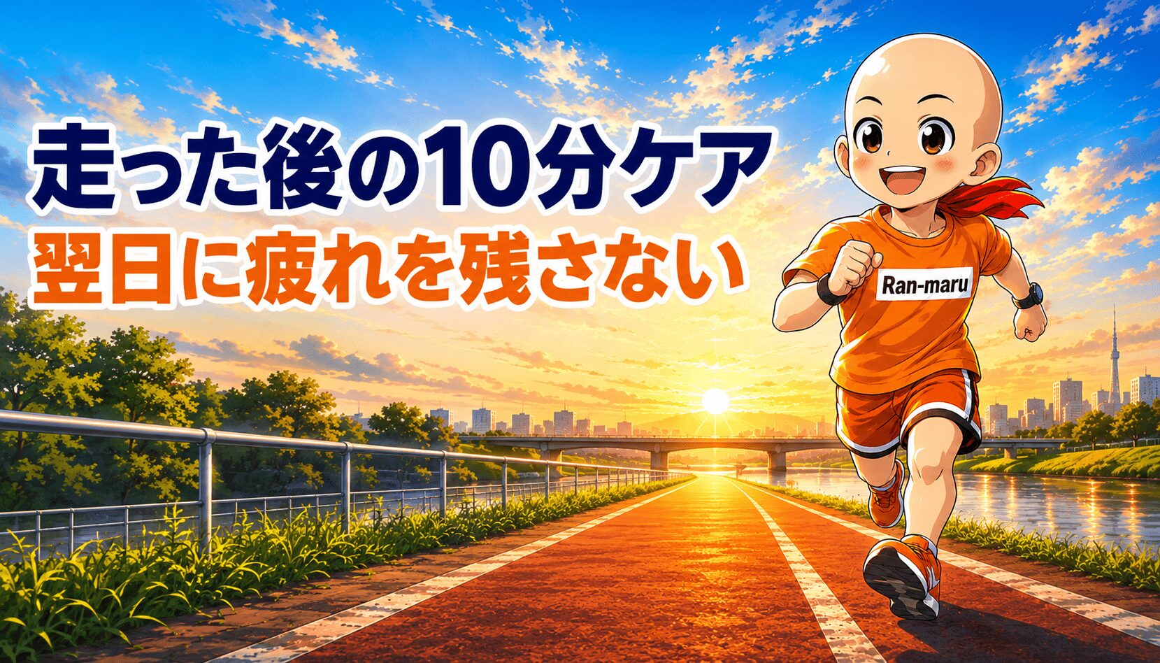 ランニング後のケア｜翌日に疲れを残さない40代ランナーの3ステップルーティン